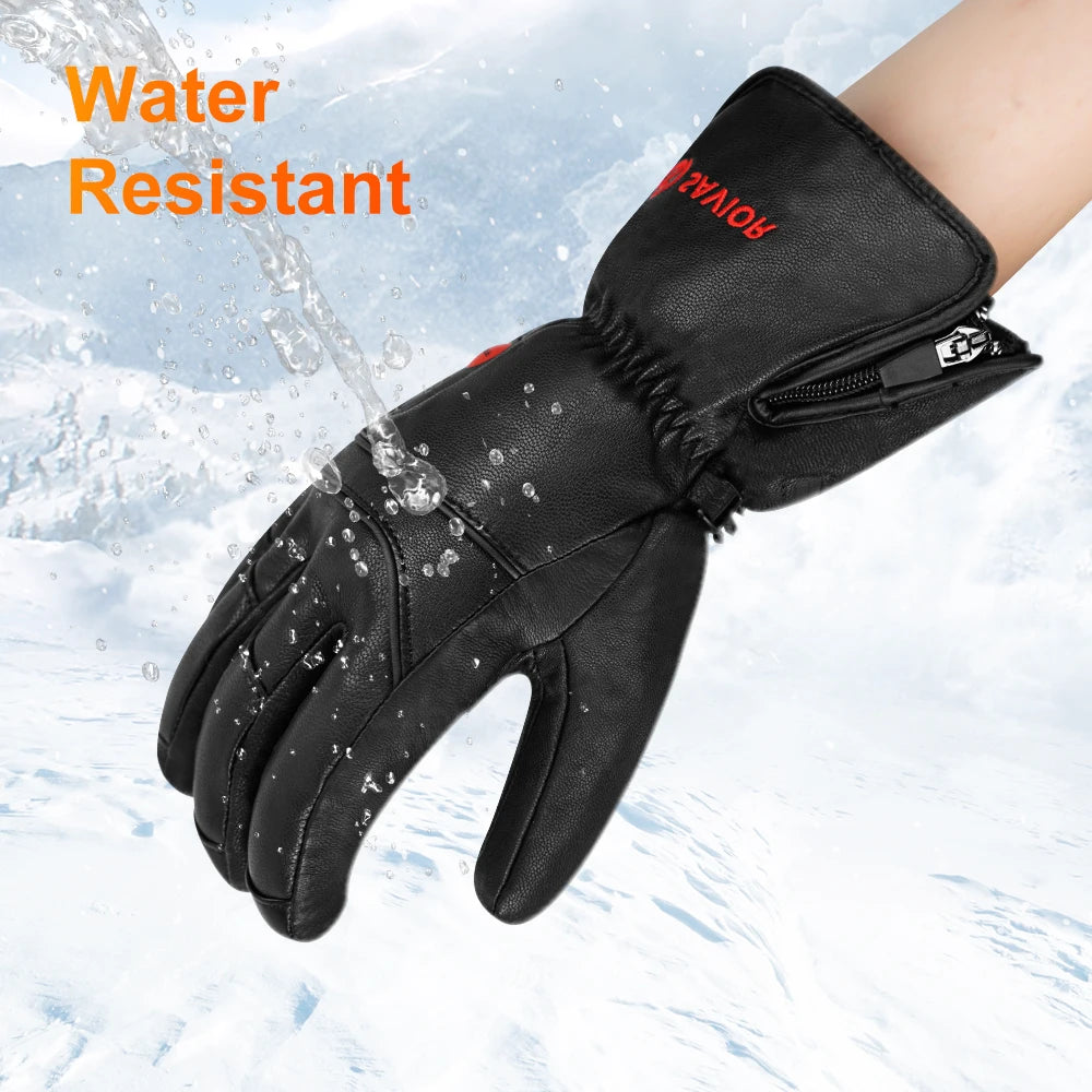 Savior Heat Electric Rechargeable Heated Gloves Outdoor Winter Sports