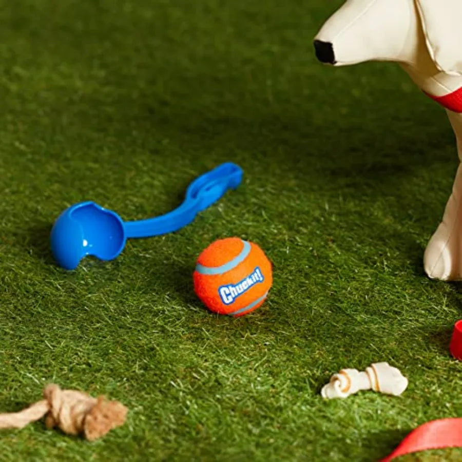 Dog Ball Launcher Plastic Pet Fetch Thrower For Dogs