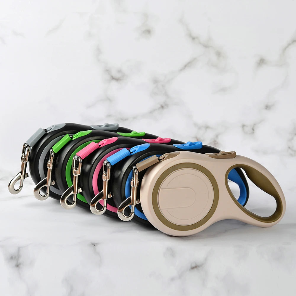 Durable Adjustable Retractable Dog Leash For Pets Everyday Use