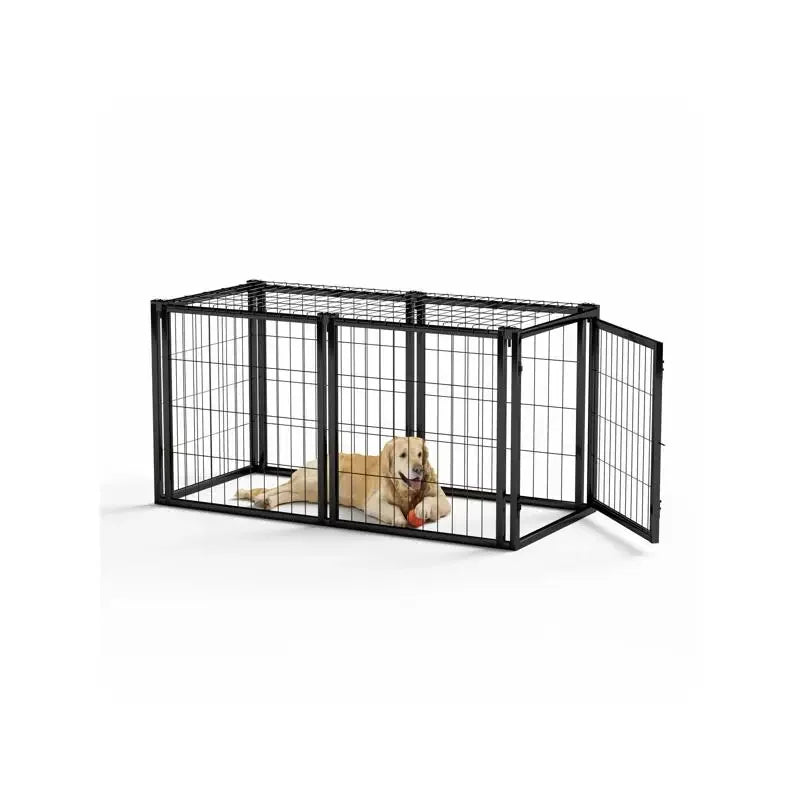 Durable Stainless Steel Dog Crate For Small And Medium Dogs