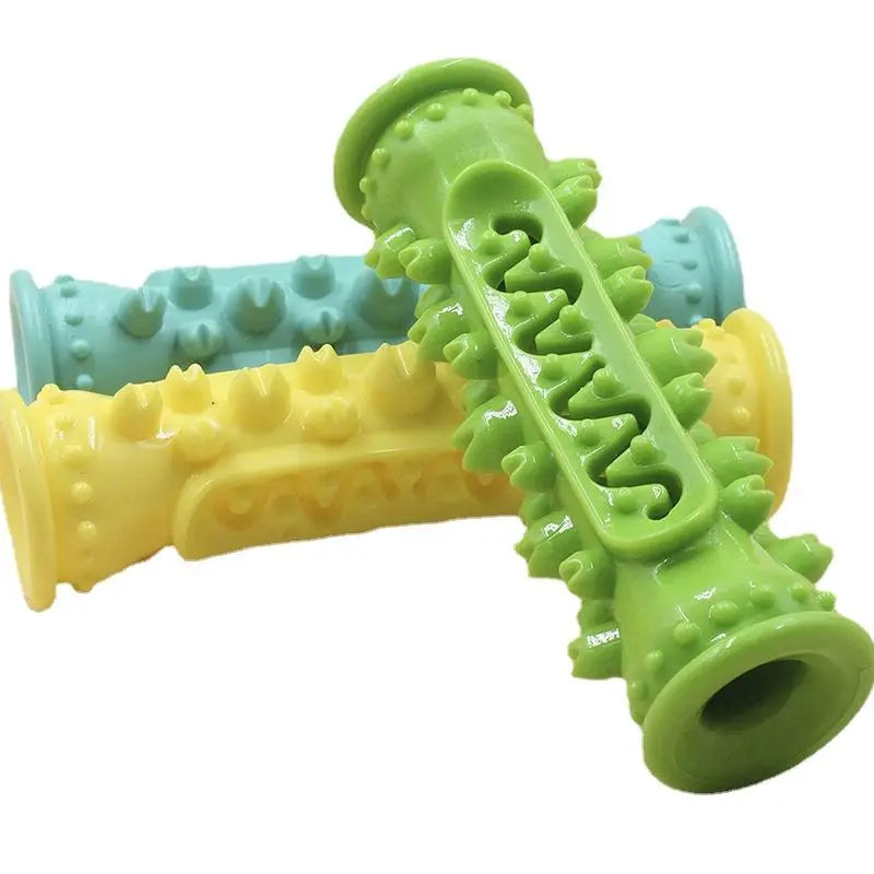 Dog Toothbrush Chew Toy Stick Soft Rubber Molar For Small Dogs