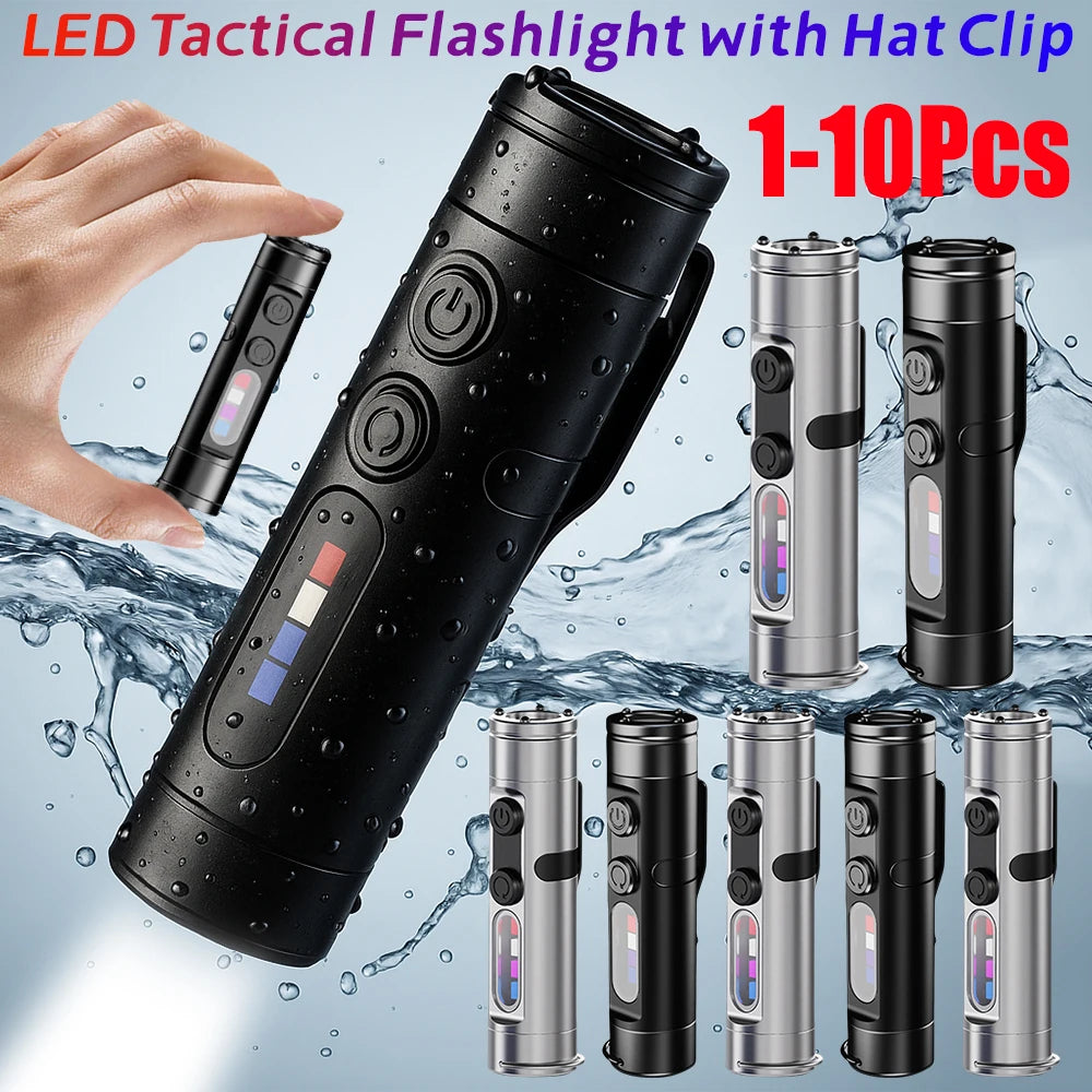 MOJOYCE Taclite Mini USB C Rechargeable UV Lamp Hat Clip