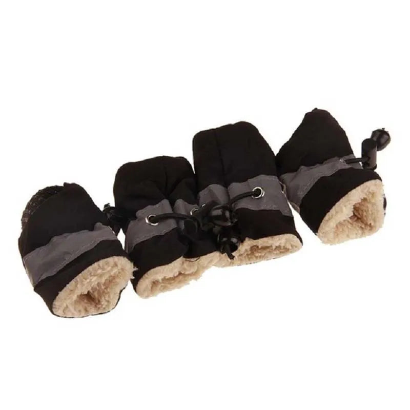 Waterproof Antiskid Soft Sole Puppy Dog Boots Winter Protection