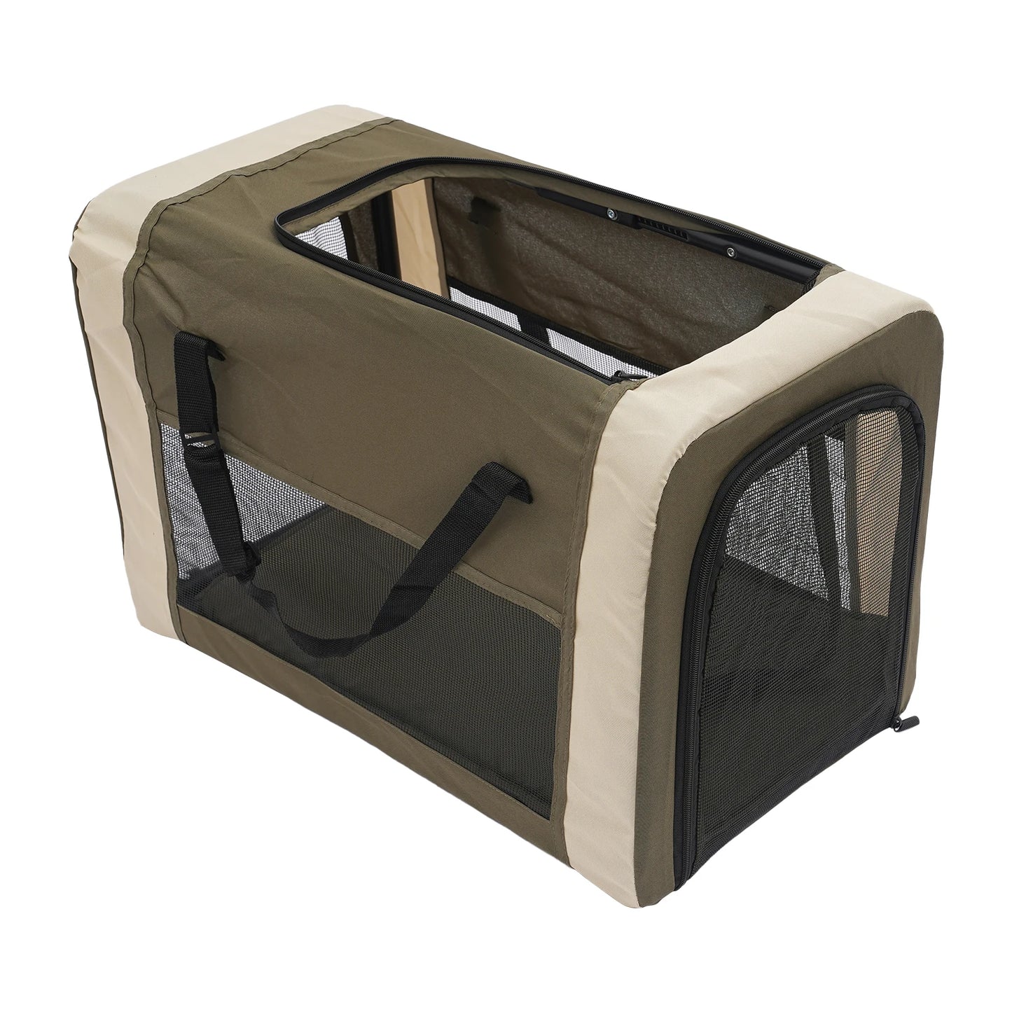 Bymaocar Foldable Pet Stroller Heavy Duty Portable Travel Sunshade Locks