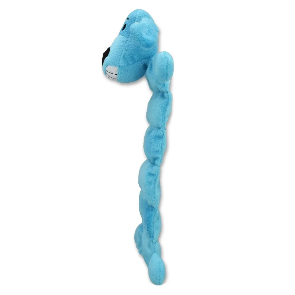Loofah Dog Toy With Squeaker For Aggressive Chewers