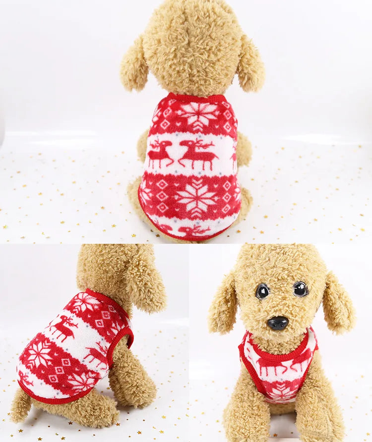 KaJiPet Soft Flannel Winter Vest For Small Dogs And Cats