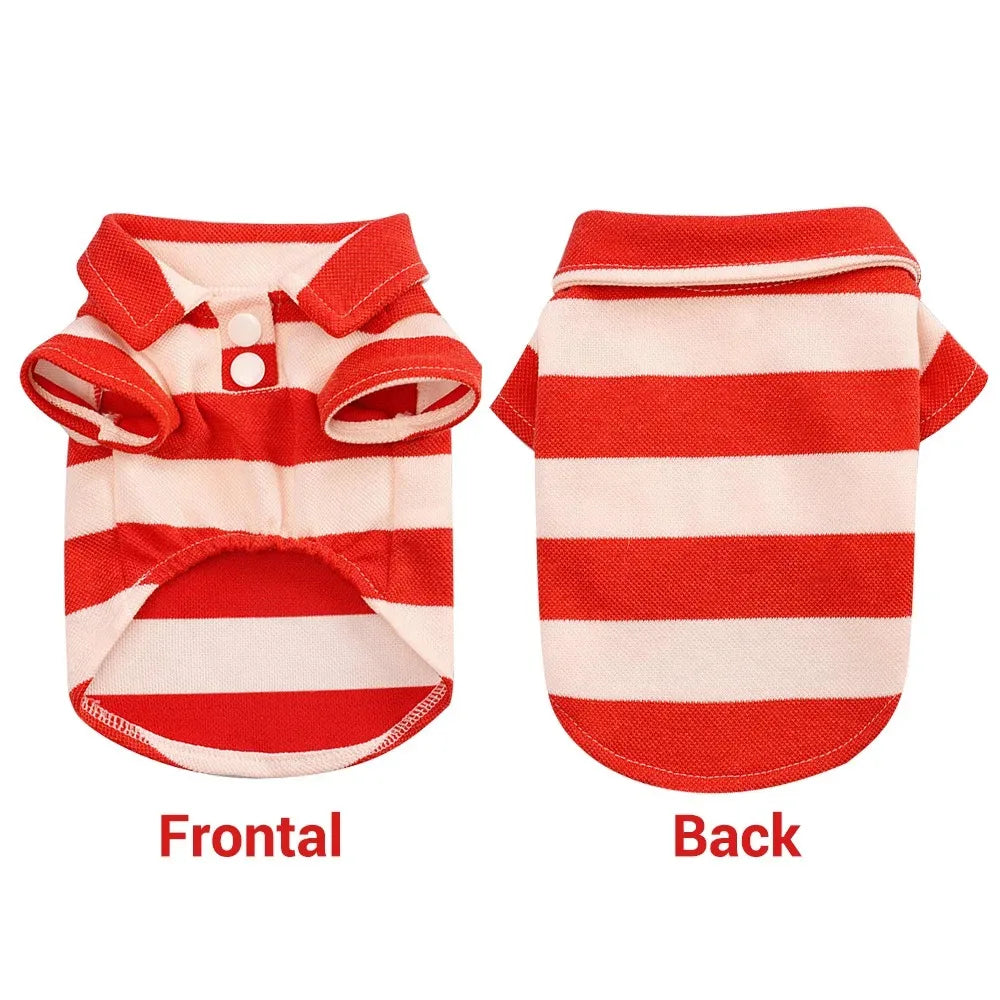 Cotton Blend Universal Dog Shirt Summer Tee For Dogs