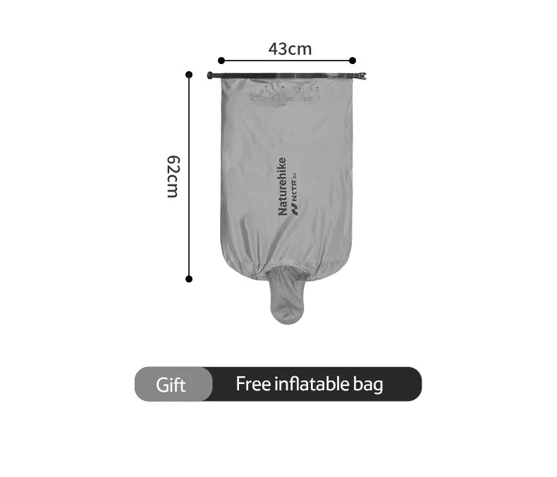 Naturehike Ultralight Inflatable Sleeping Pad R Value 5.8 Outdoor Camping
