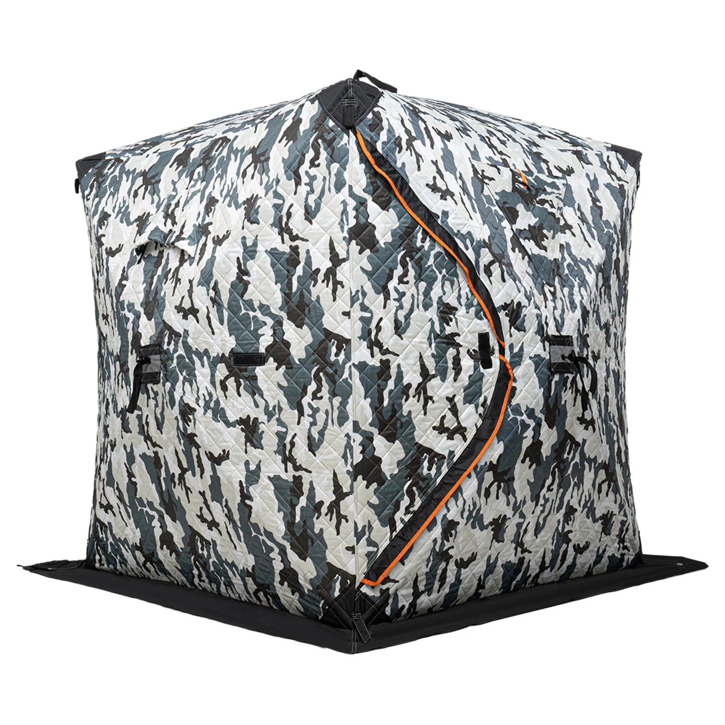Bymaocar Ice Fishing Tent Outdoor Thermal Shelter Dual Zipper Windproof
