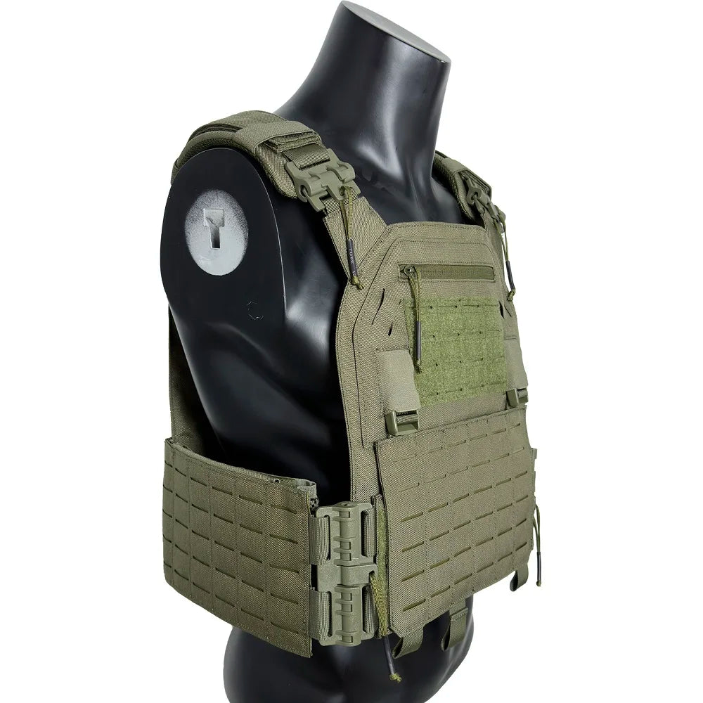 LAVC Modular Quick Release Plate Carrier Vest For Enhanced Protection