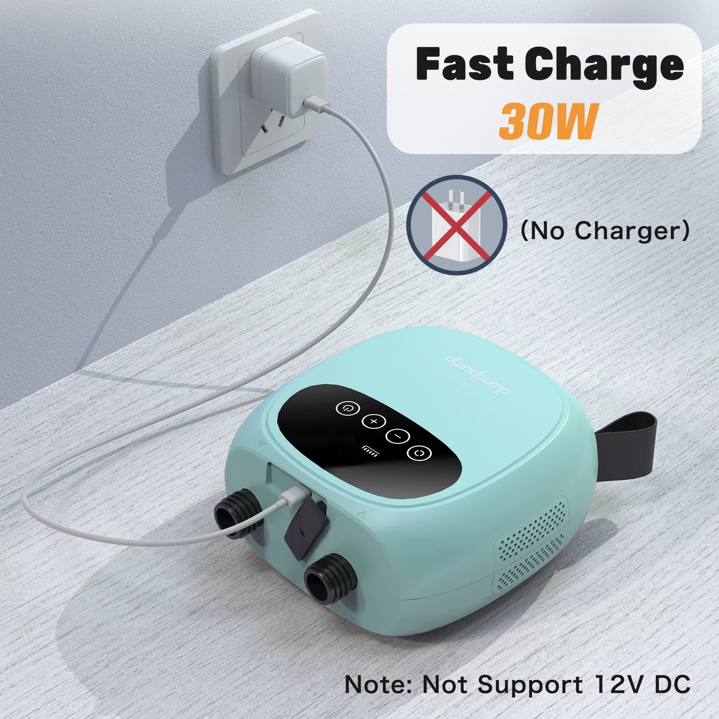 Dwndpump DP3 Electric SUP Pump 20 PSI With Battery