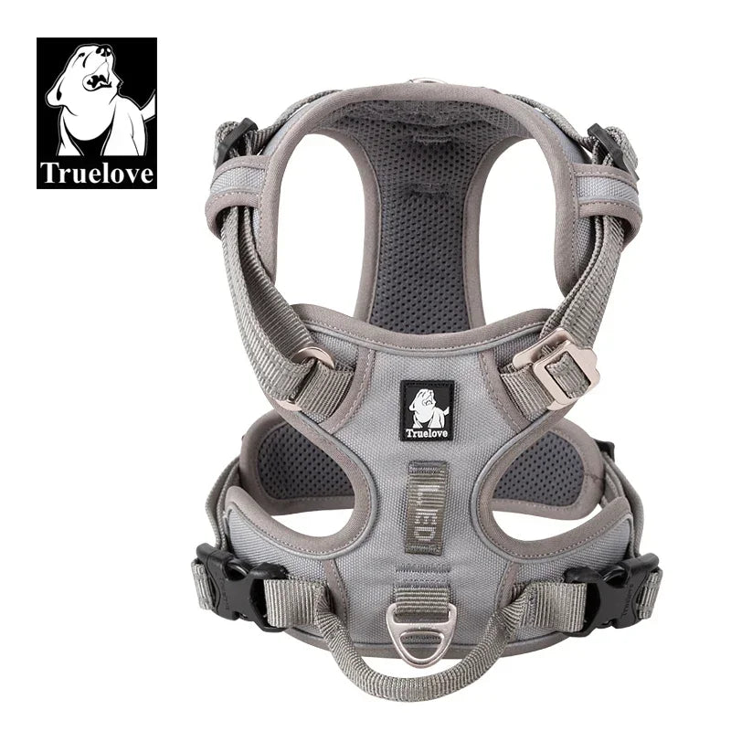 TRUELOVE Explosion Proof Dog Harness Camouflage Reflective Nylon