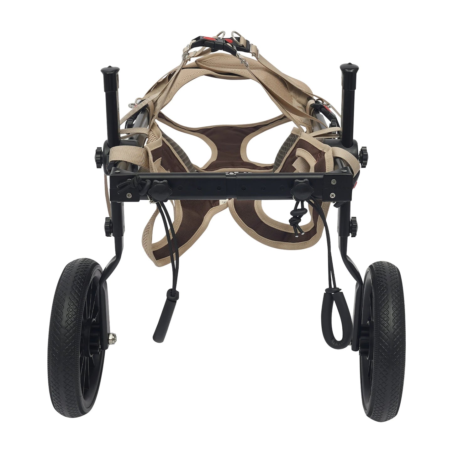 Adjustable Dog Wheelchair Hind Leg Walker Aluminum Alloy Pet Cart