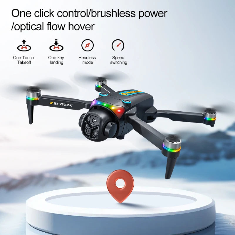 Max FPV Drone With Built In 4.3 Inch Screen Remote Controller