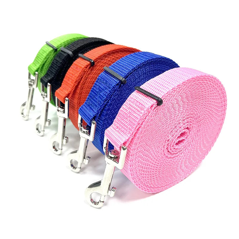 Nylon Dog Leash Long Training Leash Extended Control For Dogs