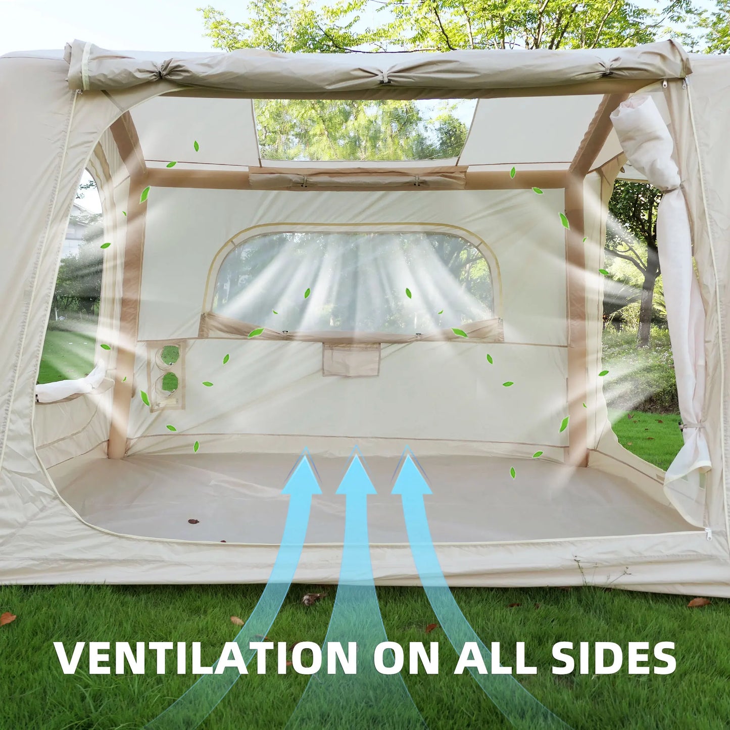 Inflatable SUV Camping Tent With Easy Setup Waterproof Glamping