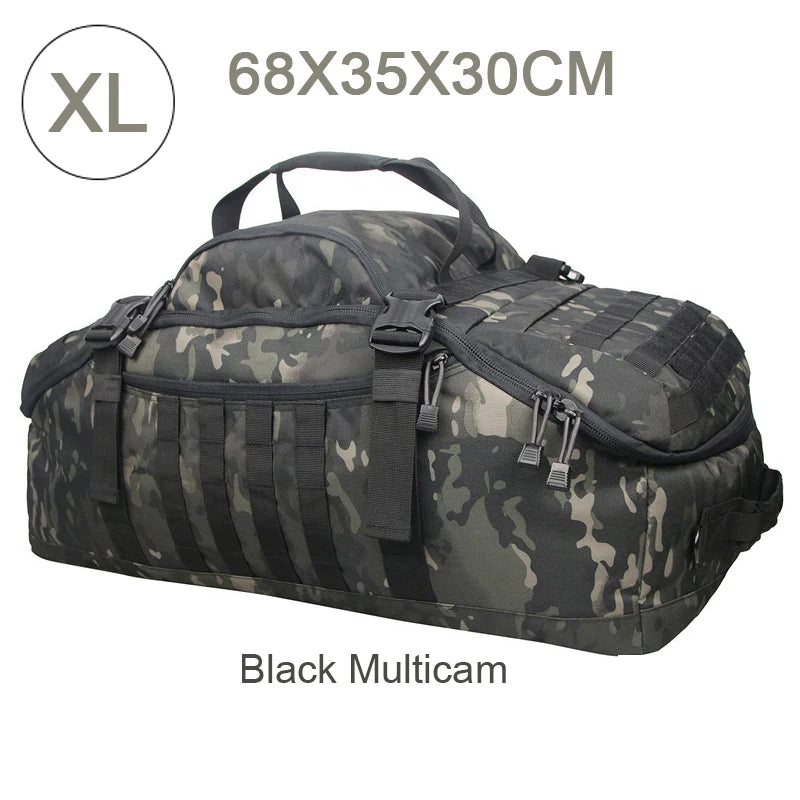 LQARMY Outdoor Tactical Backpack Molle Hiking Camping Bag