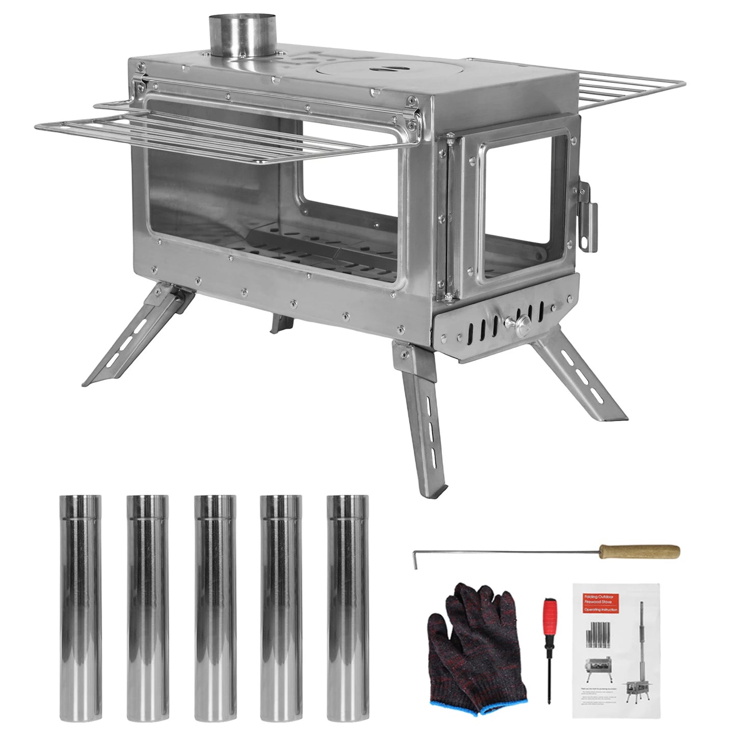 ATUOTIN Weatherproof Patio Heater With Chimney Pipe For Camping