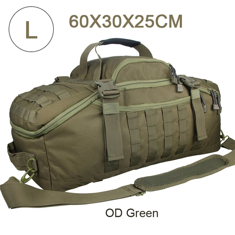 LQARMY Outdoor Tactical Backpack Molle Hiking Camping Bag