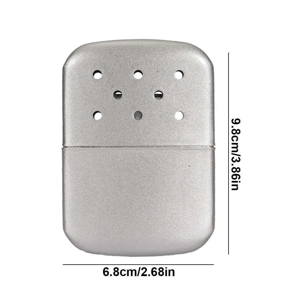 Apwikoger Refillable Catalytic Fuel Hand Warmer Portable Reusable Metal Alloy