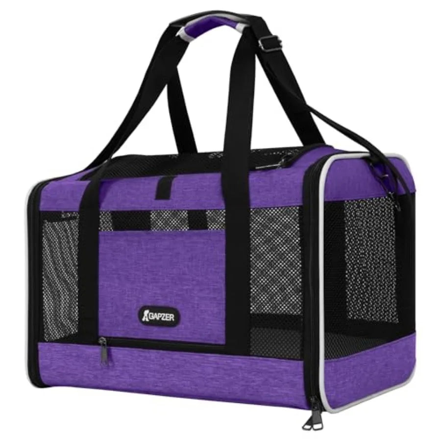 Cat Carrier Soft Travel Bag For Small Pets And Rabbits