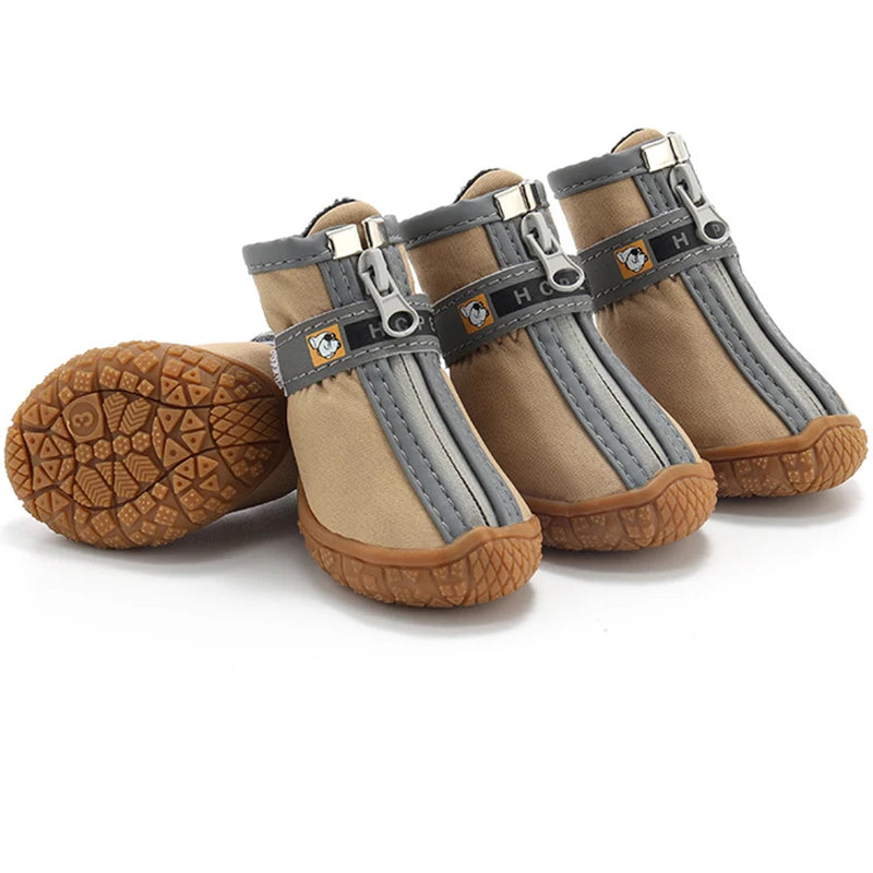 Hobbaggo Non Slip Breathable Dog Shoes With Warm Protection