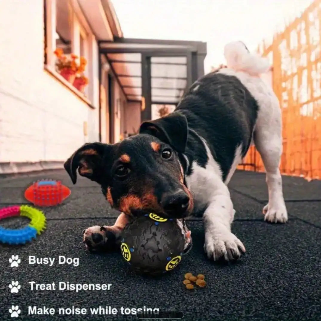 4 Piece Pet Toy Set Durable Dog Toys Ball Rope Puzzle Toys