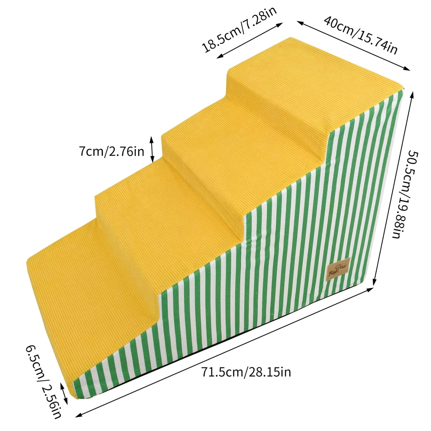 Dog Bed And Sofa Stairs With High Density Foam Ramp
