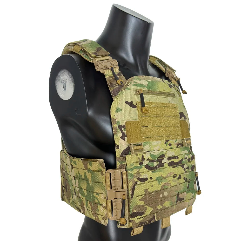 LAVC Modular Quick Release Plate Carrier Vest For Enhanced Protection