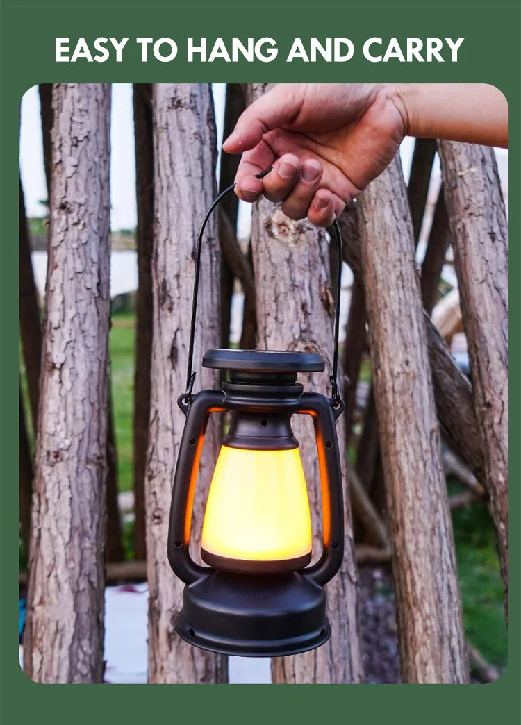 Charging Decoration Atmosphere Light Retro Horse LED Lantern