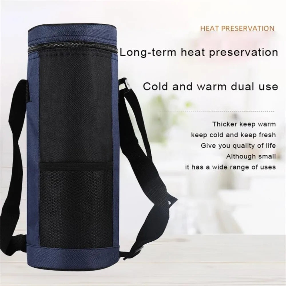 Thermal Bag Insulated Cooler For Wine Bottle Portable Picnic