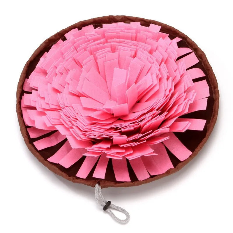 Washable Felt Pet Sniffing Pad Foldable For Dog Slow Feeding
