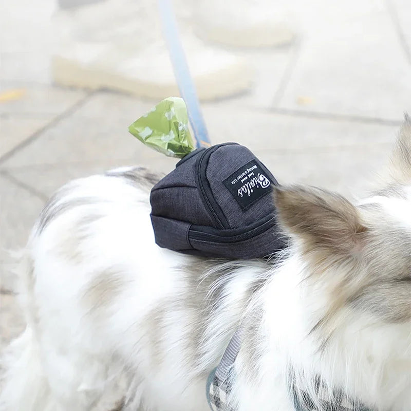 MOONBIFFY Portable Dog Training Treat Bag Dispenser Waist Pouch