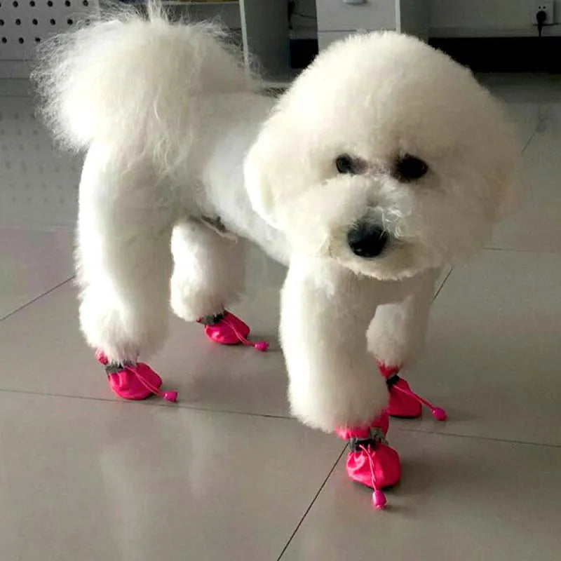 Waterproof Antiskid Soft Sole Puppy Dog Boots Winter Protection