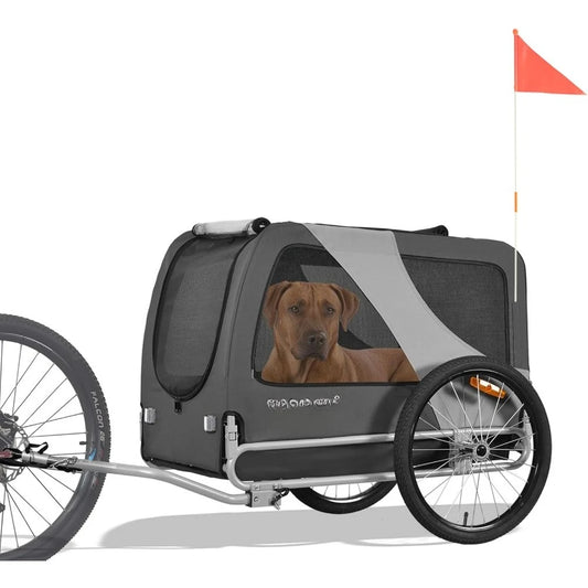 Pet Bike Trailer For Large Dogs And Multiple Small Dogs