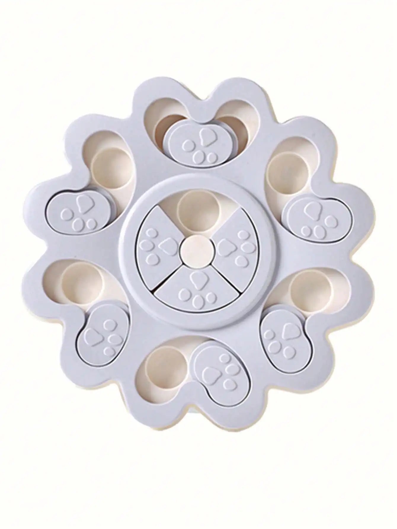 Durable Interactive Dog Cat Slow Feeder Bowl Puzzle Food Dispenser