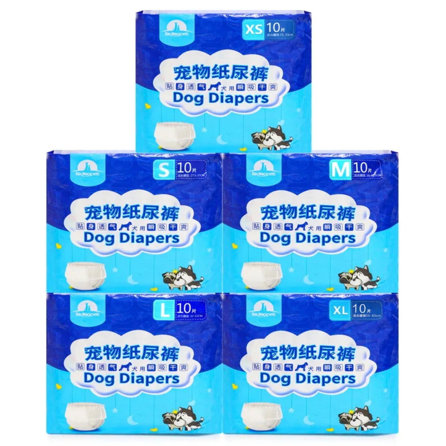 Super Absorbent Disposable Pet Diaper Nappies For Cat And Dog