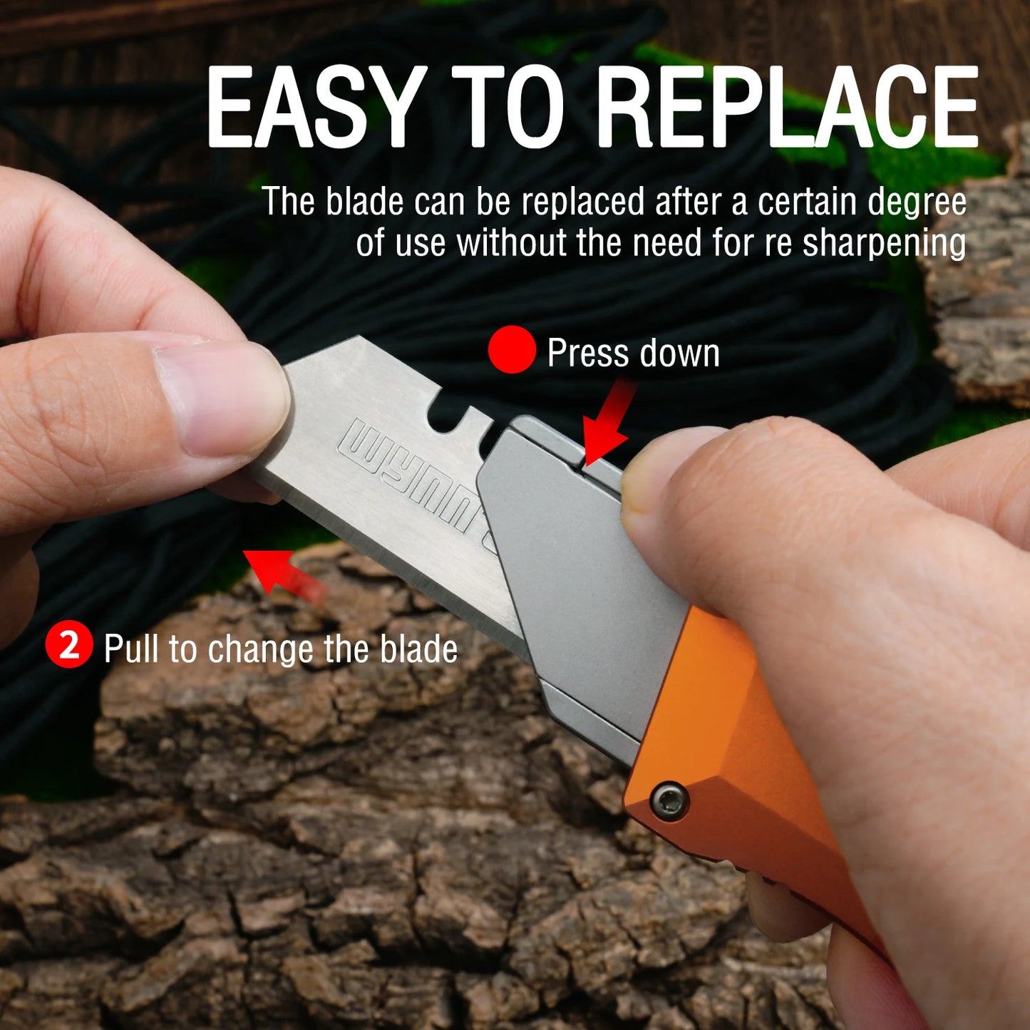 Folding Knife EDC Outdoor Multi Tool Compact Swiss Army Style