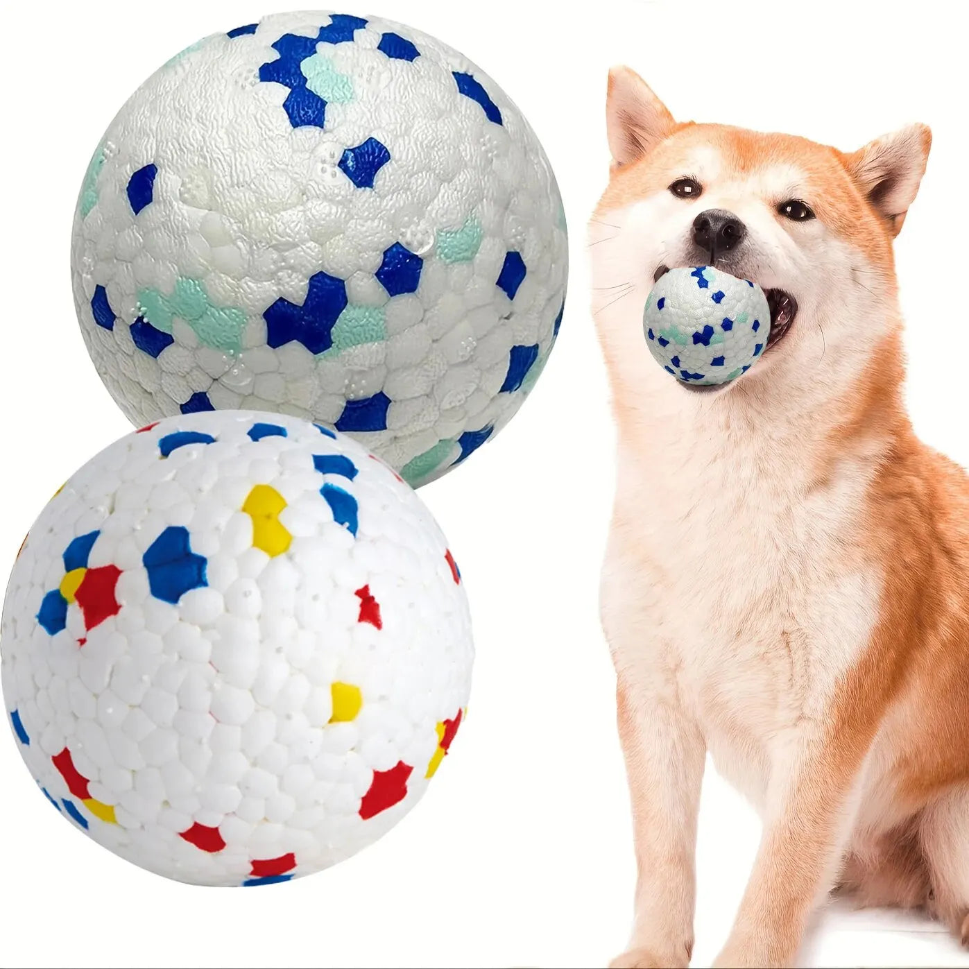 Dog Toy Durable Crew Ball For Teeth Chewing And Interactive Play