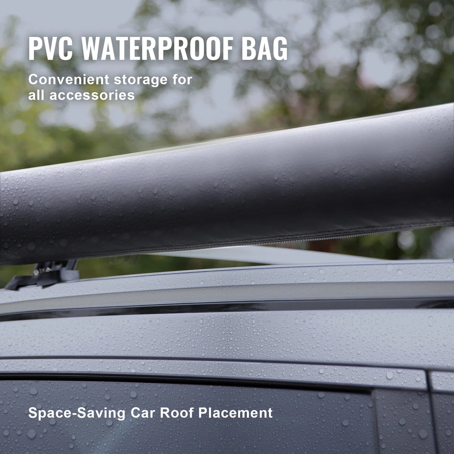 SucceBuy Vehicle Awning Retractable Car Side Shelter Waterproof Storage Bag
