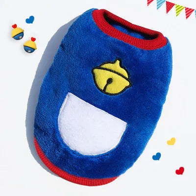KaJiPet Soft Flannel Winter Vest For Small Dogs And Cats