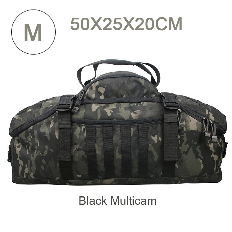 LQARMY Outdoor Tactical Backpack Molle Hiking Camping Bag