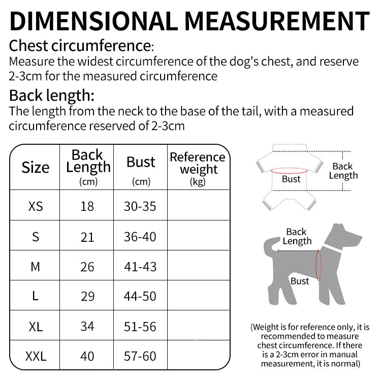 Pet Dog Clothes Fleece Jumpsuit For Small Dogs And Puppies