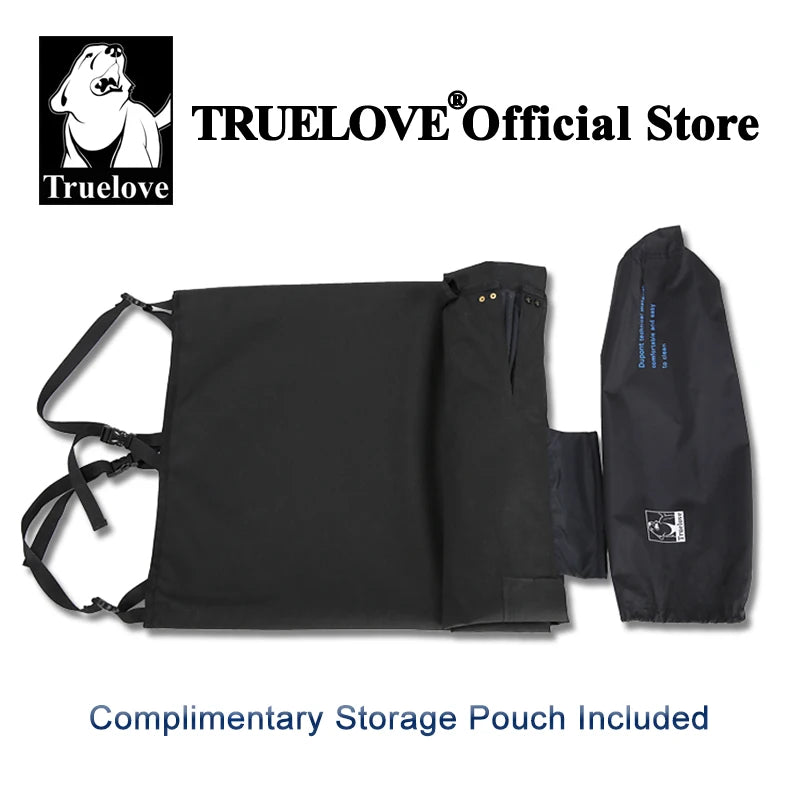 TrueLove Pet Car Seat Cover Back Seat Waterproof Durable Zippered