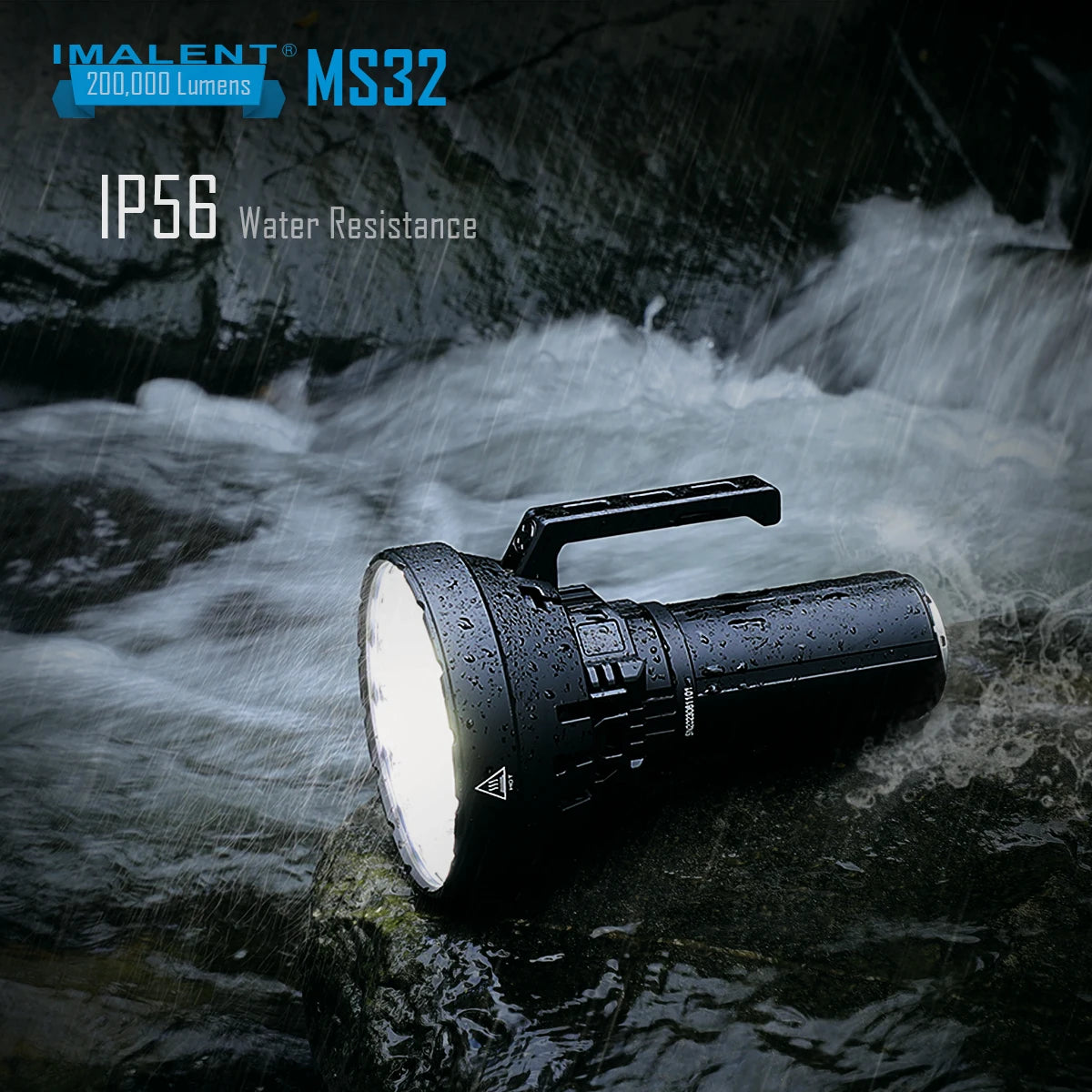 Imalent MS32 200000 Lumen Rechargeable Professional Searchlight LED Flashlight