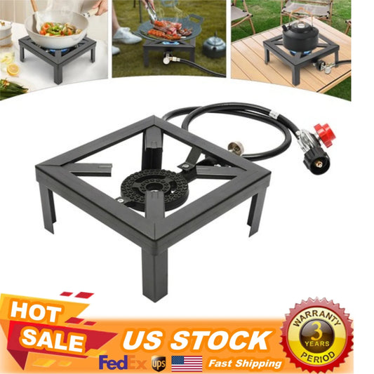 Outdoor Propane Gas Stove 8000W Portable Single Burner Cooker