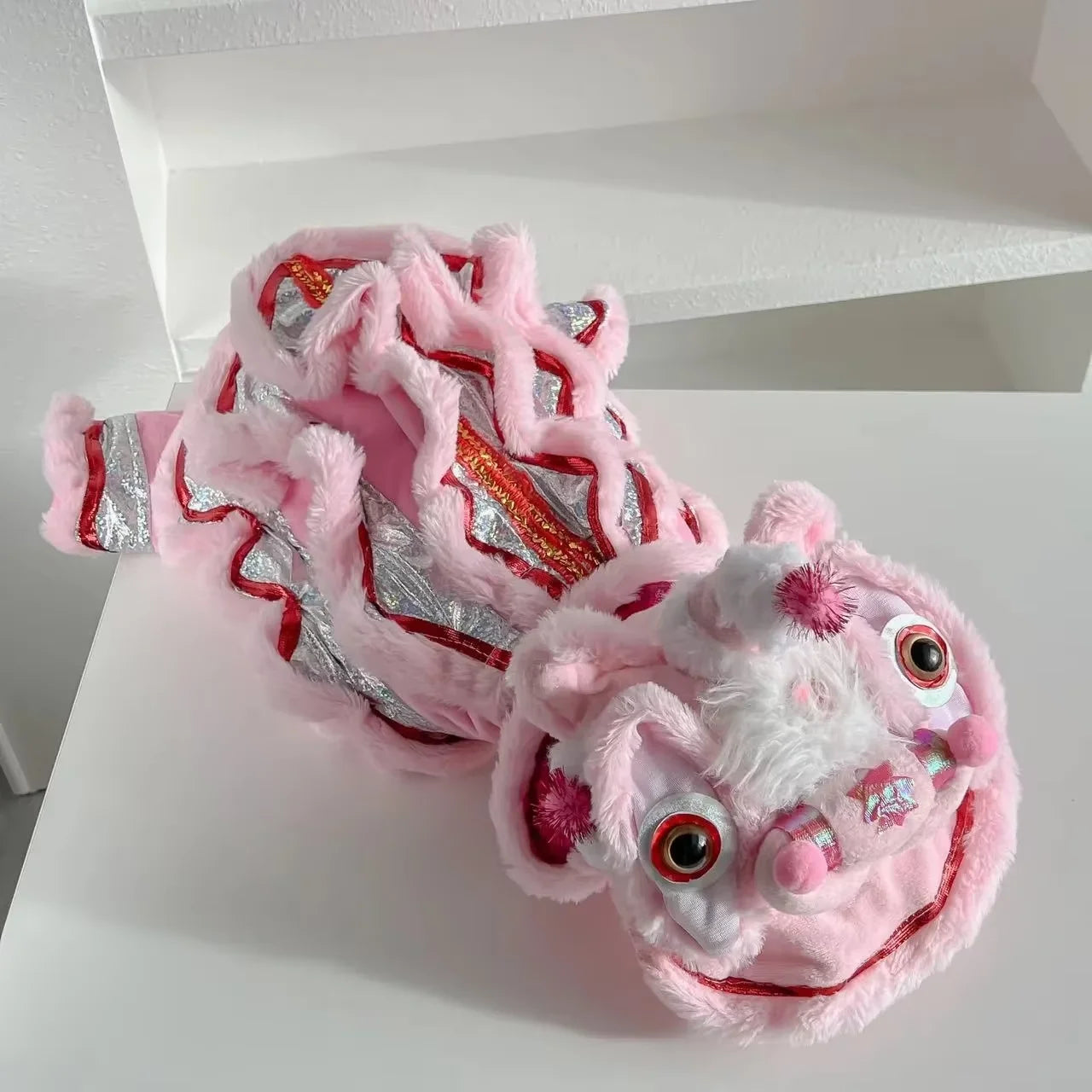 2026 Costume Lion Dance Dog And Cat Spring Festival Dog Costume Chinese New Year Role Play Puppy Pet Chihuahua Puppy Costume
