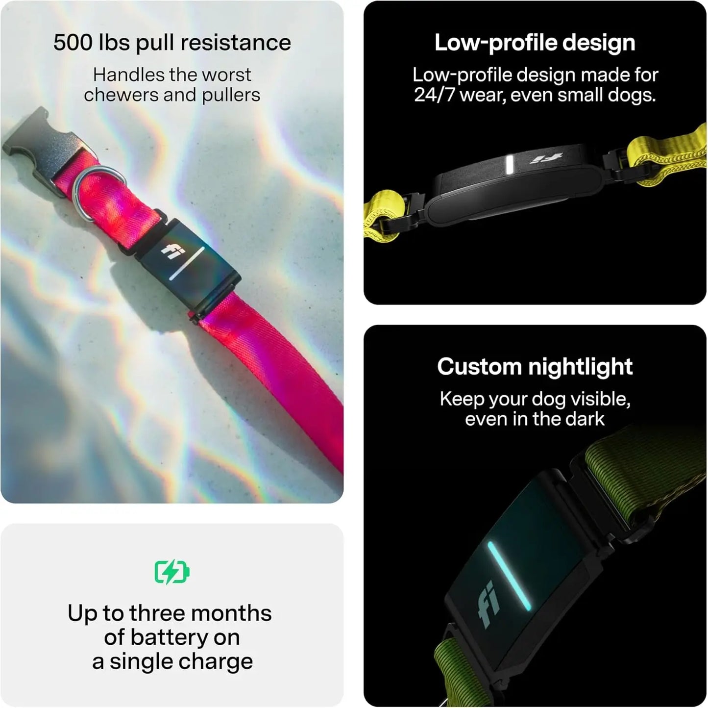 GPS Dog Tracker Collar With Health Monitoring And Escape Alerts