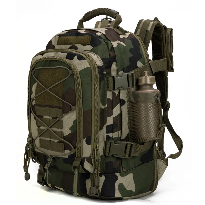 LQARMY Military Tactical Backpack Rucksack for Outdoor Adventures