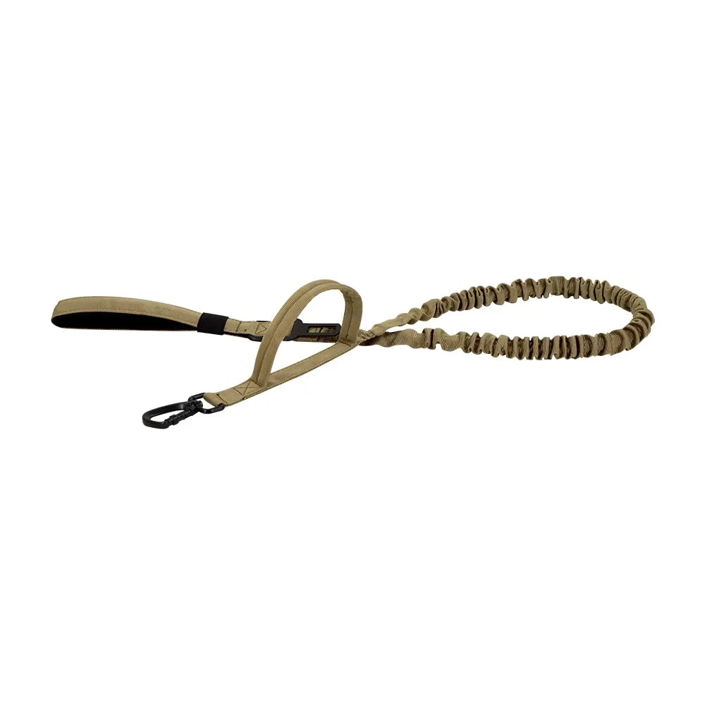 Adjustable Tactical Dog Leash With Dual Handles From Military Grade Nylon